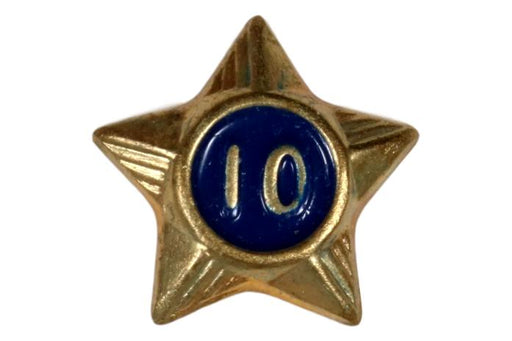 10 Year Service Star