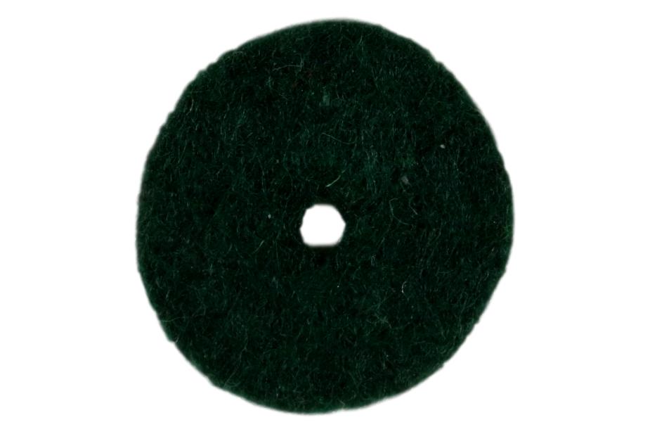 Service Star Back Green Felt 1920s-1940s