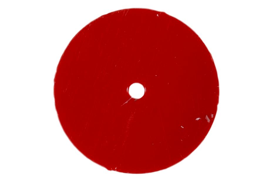 Service Star Back Dark Red Plastic