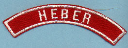 Heber Red and White City Strip