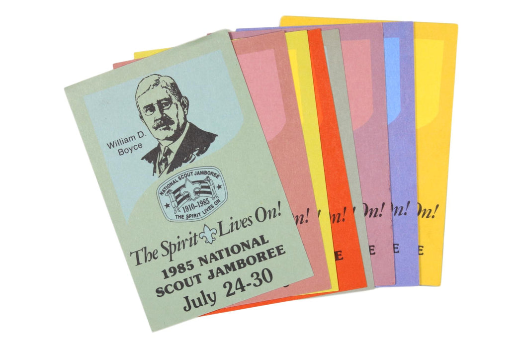 1985 NJ Trading Cards 9 in the envelope