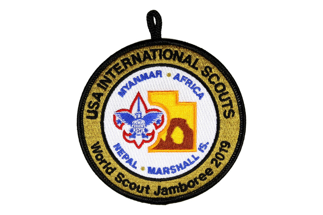 2019 WJ USA International Scouts Contingent Patch