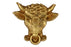 Western Region Bull Tie Tac Gold Color