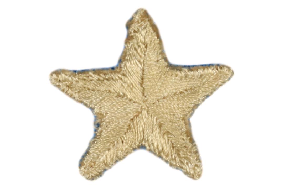 Star Patch White 30mm