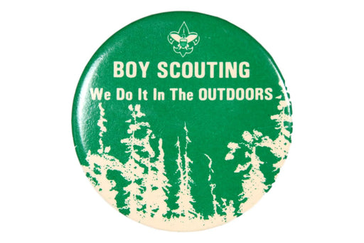 We Do It In The Outdoors Pin Back