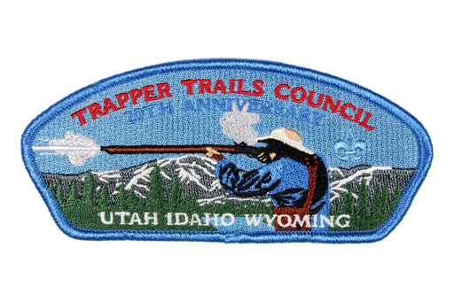 Trapper Trails CSP SA-New 20th Anniversary Light Blue Border