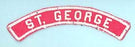 St. George Red and White City Strip