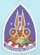 South Central Region Patch Plastic Back