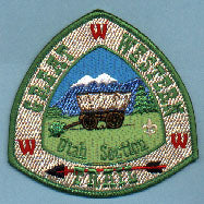 Lodge 508 Great Western Trail Service Award Patch