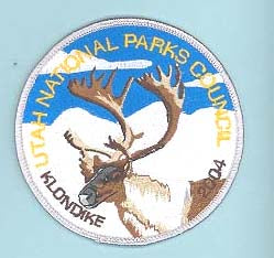 2004 Utah National Parks Klondike Derby Patch