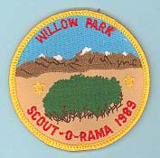 1989 Scout O Rama Patch Willow Park