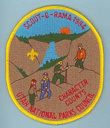 1994 Scout O Rama Patch Yellow Border