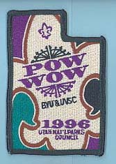 1996 BYU Merit Badge Pow Wow Patch Special Edit.