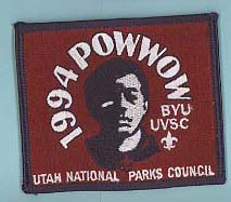 1994 BYU Merit Badge Pow Wow Patch