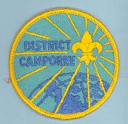 1978 Spring Camporee Patch Thin Letters