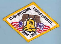 1976 BYU-Snow College Merit Badge Pow Wow Patch