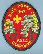 1967 Fall Camporee Patch