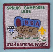 1996 Spring Camporee Patch
