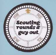 1967 Scouting Rounds a Guy Patch