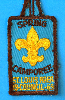 Saint Louis Area Spring Camporee 1969 Patch