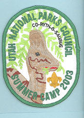 2003 Utah National Parks Camper Patch