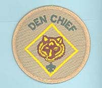 Den Chief Patch 1990s Scout Stuff Back