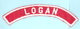 Logan Red and White City Strip