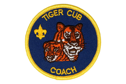 Tiger Cub Coach Patch