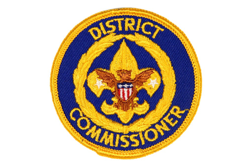 District Commissioner Patch 1970s