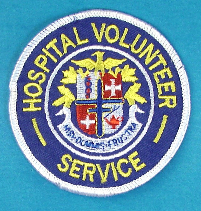 Hospital Volunteer Service Patch