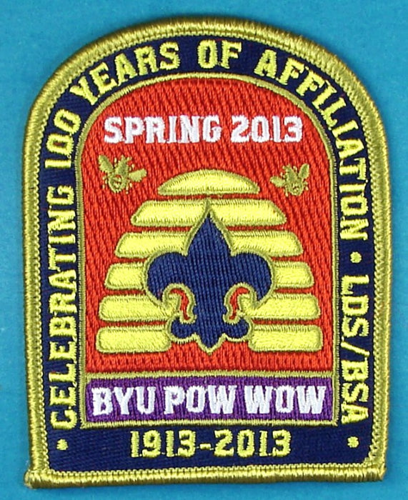 2013 BYU Merit Badge Pow Wow Spring Patch
