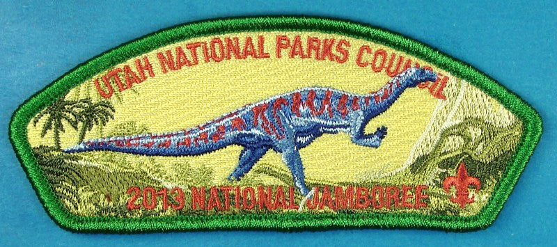 Utah National Parks JSP 2013 NJ Troop Staff Patch
