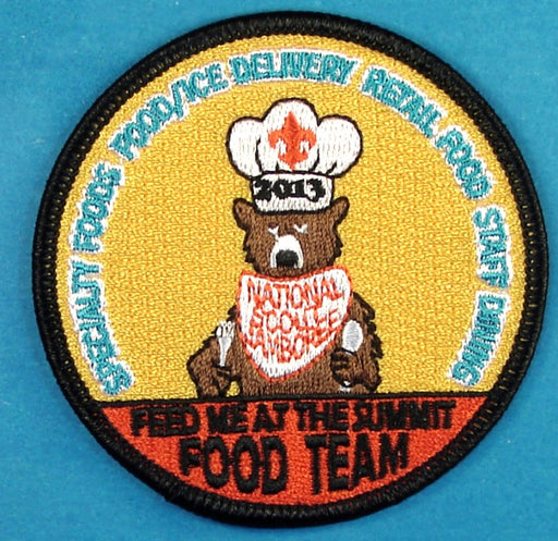 2013 NJ Food Team Patch