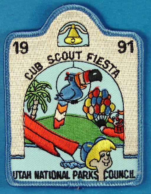 1991 Utah National Parks Cub Scout Fiesta Patch
