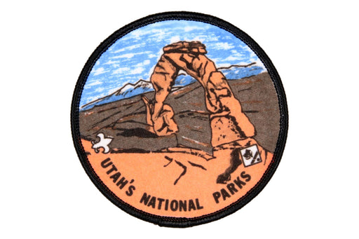 Utah National Parks Patch Arches Monument Silk Screened