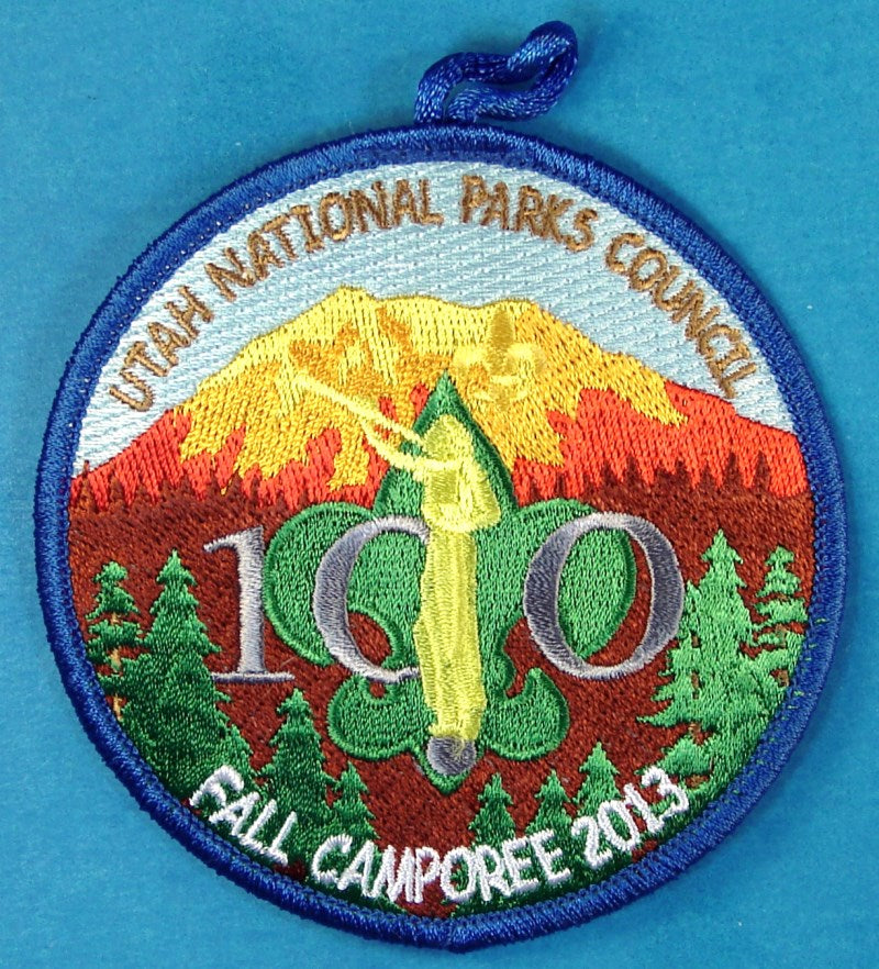 2013 Utah National Parks Fall Camporee Patch