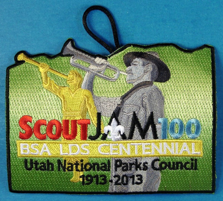 2013 Utah National Parks LDS Centennial ScoutJam100 Patch