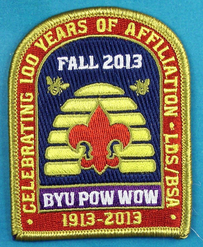 2013 Fall BYU Merit Badge Pow Wow Patch