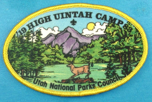 High Uintah Camp Patch 1983