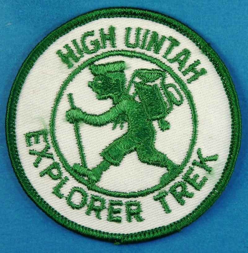 Utah National Parks High Uintah Explorer Trek Patch