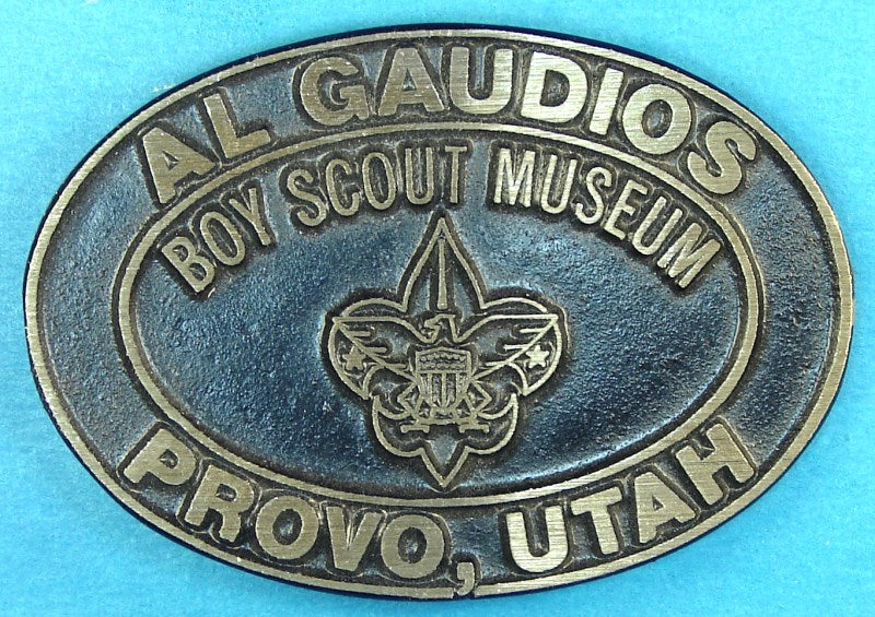 Al Gaudio's Scout Museum Belt Buckle