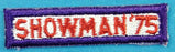 1975 Scout O Rama Showman Strip