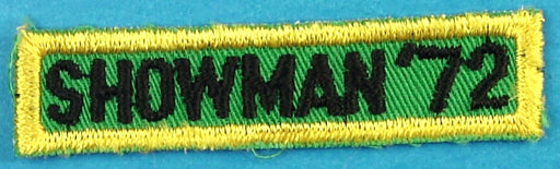 1972 Scout O Rama Showman Strip
