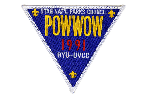 1991 BYU Merit Badge Pow Wow Patch
