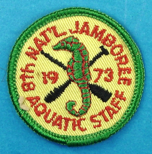 1973 NJ Aquatic Staff Patch
