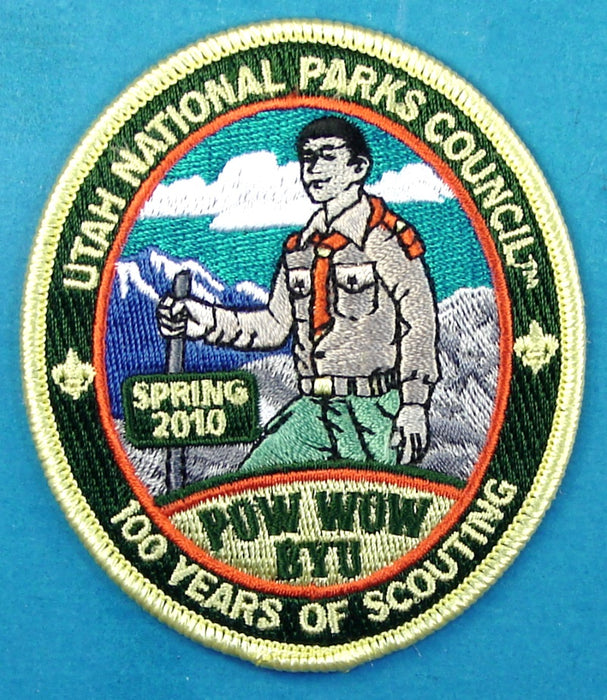 2010 Spring BYU Merit Badge Pow Wow Patch