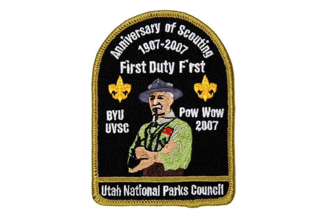 2007 BYU Merit Badge Pow Wow Patch