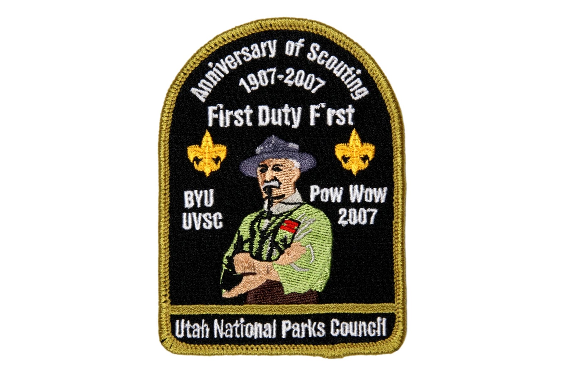 2007 BYU Merit Badge Pow Wow Patch
