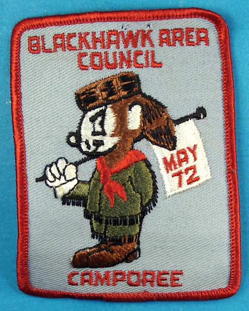 Blackhawk Area Council 1972 Camporee Patch