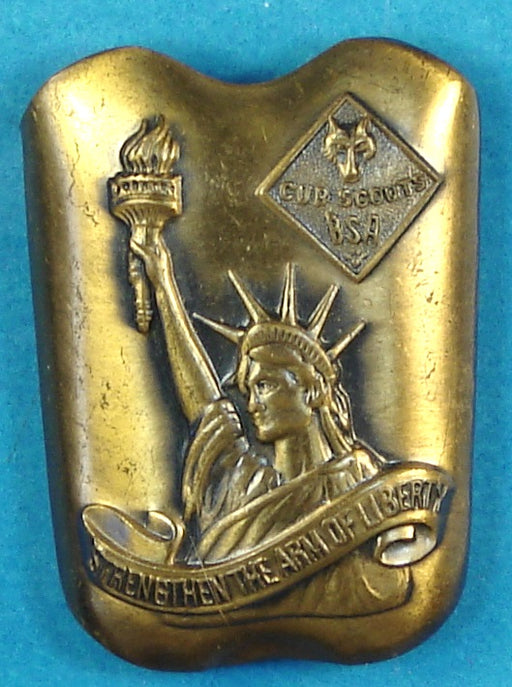 Strengthen the Arm of Liberty Neckerchief Slide